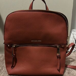 Michael Kors Pink Backpack Leather Everyday